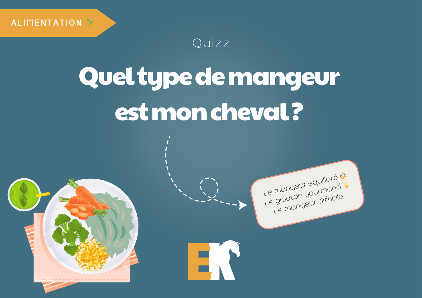 Quizz : Découvrez le type de mangeur de votre cheval et adaptez sa ration en fonction de ses besoins nutritionnels.